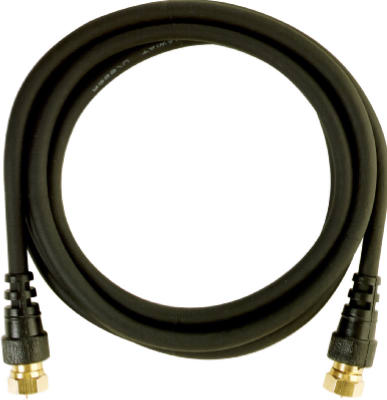 Hardware store usa |  6' BLK RG6 Coax Cable | VH606RV | AUDIOVOX