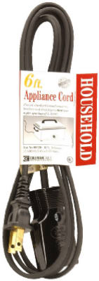 Hardware Store USA | 6' 16/2 HPN Appl Cord