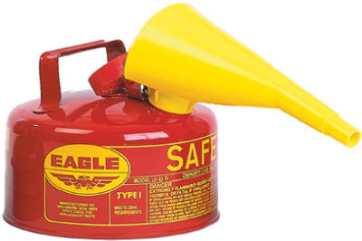 Hardware Store USA | GAL Safe Can & Funnel