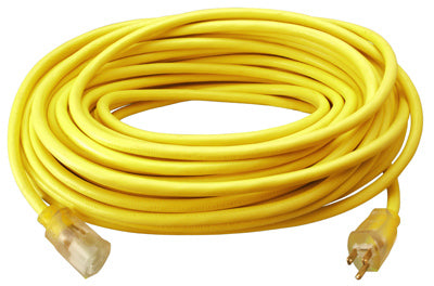 Hardware store usa |  ME25' 12/3 YEL EXT Cord | 02587ME | PT HO WAH GENTING