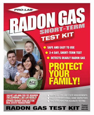 Hardware store usa |  Pro Radon Gas Test Kit | RA100 | PROFESSIONAL LAB INC