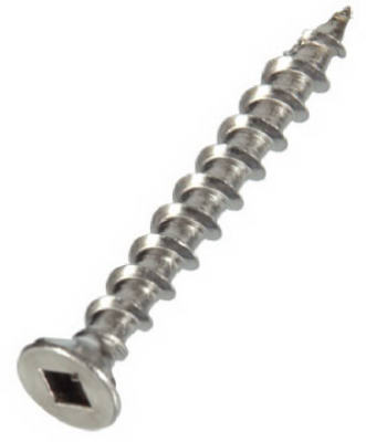 Hardware Store USA | 25PK 8x2 SQ SS Screw