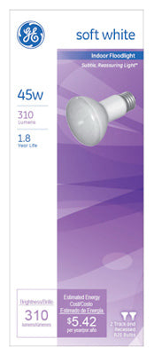 Hardware Store USA | GE 2PK 45W R20FLD Light