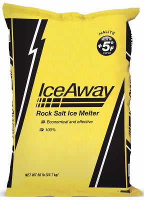 Hardware Store USA | IceAway 50LB Rock Salt
