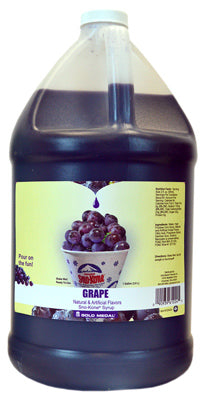 Hardware Store USA | Sno-Kone GAL Grap Syrup | Pack Of 4