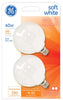 Hardware Store USA | GE2PK40W WHT Globe Bulb | Pack Of 6