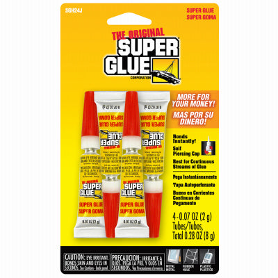 Hardware store usa |  4PK 2G Super Glue | 11710336 | SUPER GLUE CORP/PACER TECH