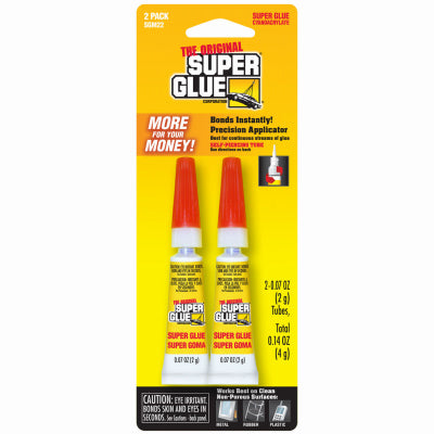 Hardware store usa |  2PK 2G Super Glue | 11710351 | SUPER GLUE CORP/PACER TECH