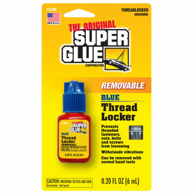 Hardware store usa |  6ML BLU Thread Locker | 11710103 | SUPER GLUE CORP/PACER TECH