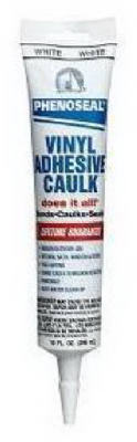 Hardware Store USA | 6OZ WHT Pheno Caulk