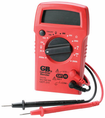 Hardware store usa |  3Func DGTL Multimeter | GDT-311 | ECM INDUSTRIES LLC