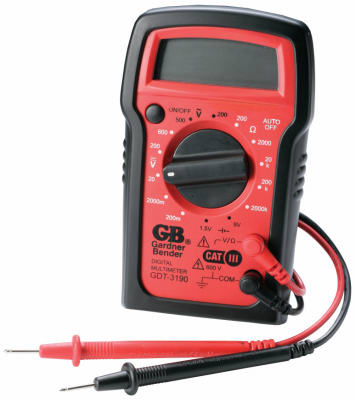 Hardware store usa |  Manual/DGTL Multimeter | GDT-3190 | ECM INDUSTRIES LLC