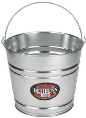 Hardware Store USA | 14QT Galv STL WTR Pail