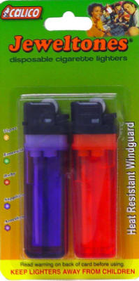 Hardware store usa |  2PK Trans Disp Lighter | BT6-2 | CALICO BRANDS