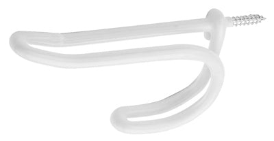 Hardware Store USA | 2PK WHT Coat/Hat Hook