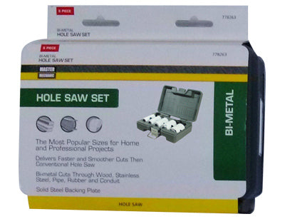 Hardware Store USA | MM 6PC BiHole Saw Set