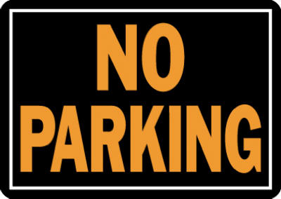 Hardware store usa |  10x14 No Parking Sign | 840145 | HILLMAN FASTENERS