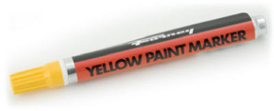 Hardware store usa |  YEL Paint Marker | 70822 | FORNEY INDUSTRIES INC