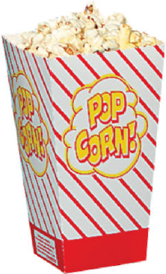 Hardware store usa |  500CT 0.8OZ Popcorn Box | 2066 | GOLD MEDAL PRODUCTS CO