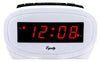 Hardware store usa |  0.6 LED WHT Alarm Clock | 30227 | LA CROSSE TECHNOLOGY LTD