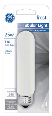 Hardware Store USA | GE25W Fros Tub T10 Bulb