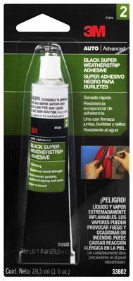 Hardware store usa |  OZ BLK WTHRStr Adhesive | 3602 | 3M COMPANY