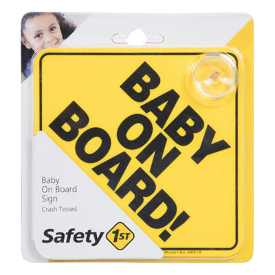 Hardware store usa |  YEL Baby On Board Sign | 48918 | SAFETY 1ST/DOREL