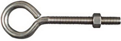 Hardware Store USA | 3/8x5 SS Eye Bolt