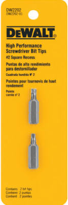 Hardware Store USA | 2PK#1 SQ Recess Bit Tip