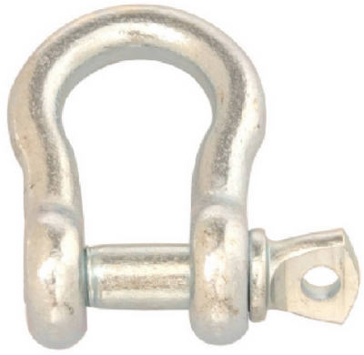 Hardware Store USA | 5/8Zinc Scr Pin Shackle