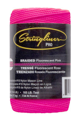 Hardware store usa |  1/4# 250'PNK Braid Roll | 35162 | U.S. TAPE COMPANY INC.