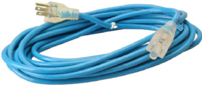 Hardware store usa |  ME25' 16/3 BLU EXT Cord | 02367-06ME | PT HO WAH GENTING
