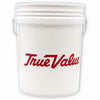 Hardware Store USA | TV 5GAL WHT Plas Pail