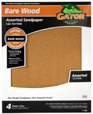 Hardware Store USA | 4PK GNT ASSTD Sandpaper