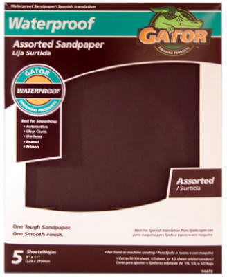 Hardware Store USA | 4PK9x11 ASSTD Sandpaper