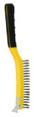 Hardware store usa |  Grip Wire Brush/Scraper | 46810 | HYDE TOOLS