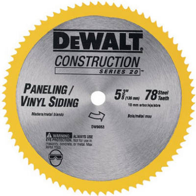 Hardware Store USA | 5-3/8 80T Saw Blade