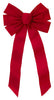 Hardware store usa |  7 Loop RED Velvet Bow | 7964 | HOLIDAY TRIM
