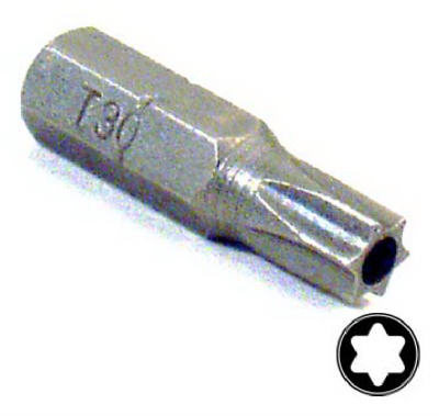 Hardware Store USA | T30 Security Insert Bit