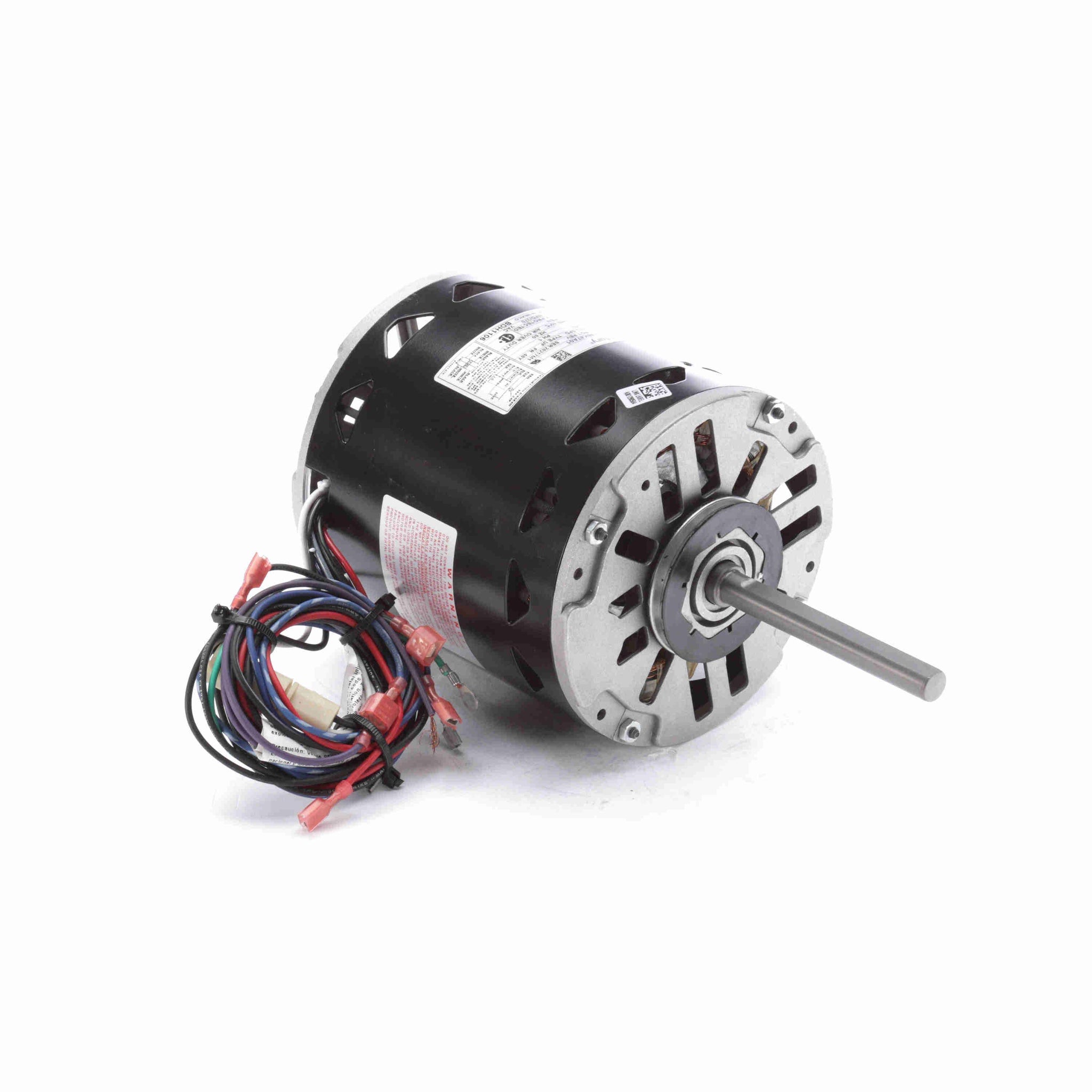 BDH1106 - 1 HP Fan & Blower Motor, 1100 RPM, 3 Speed, 460 Volts, 48 Frame, OAO - Hardware & Moreee