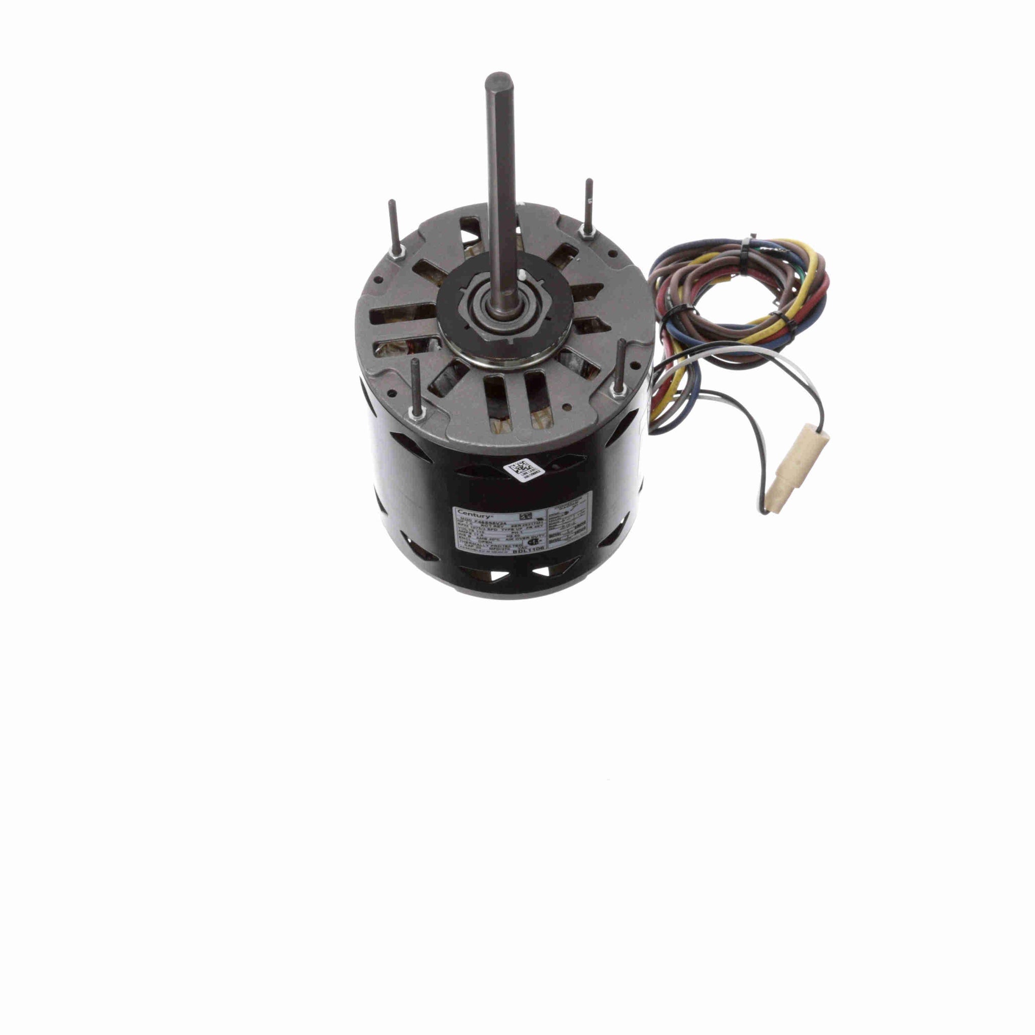 BDL1106 - 1 HP Fan & Blower Motor, 1075 RPM, 3 Speed, 115 Volts, 48 Frame, OAO - Hardware & Moreee