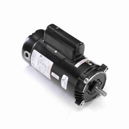 CK1102 - 1 HP Pool Pump Motor, 1 phase, 3600 RPM, 230/115 V, 56C Frame, ODP