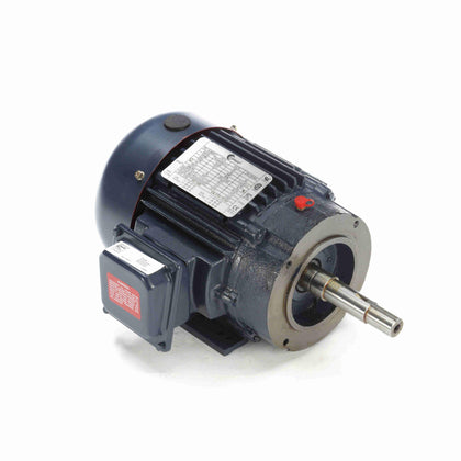 CPE10 - 1 HP Close-Coupled Pump Motor, 3 phase, 1800 RPM, 208-230/460 V, 143JM Frame, TEFC