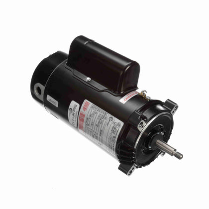 CT1072 - 3/4 HP Pool Pump Motor, 1 phase, 3600 RPM, 230/115 V, 56J Frame, ODP - Hardware & Moreee