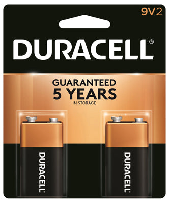 Hardware store usa |  DURA 2PK 9V Alk Battery | MN1604B2Z | DURACELL DISTRIBUTING NC