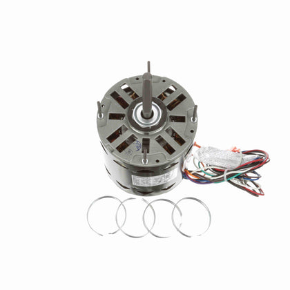 FDL1076V1 - 3/4 HP Fan & Blower Motor, 1075 RPM, 5 Speed, 115 Volts, 48 Frame, OAO