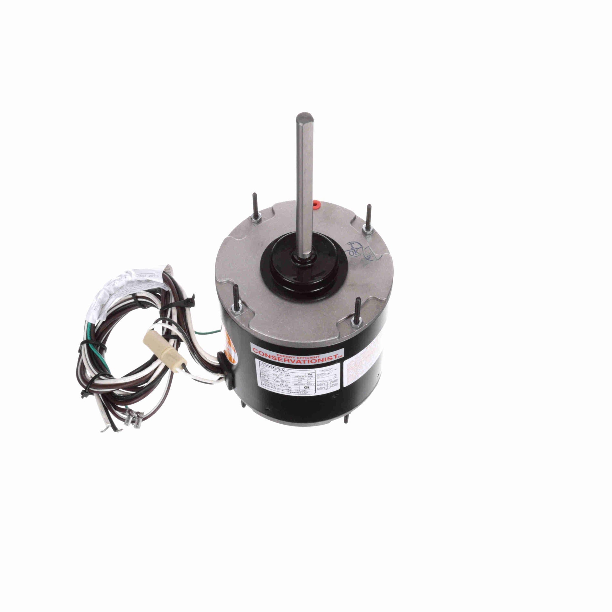 FEH1036SF - 1/3 HP Condenser Fan Motor, 1075 RPM, 460 Volts, 48 Frame, TEAO - Hardware & Moreee