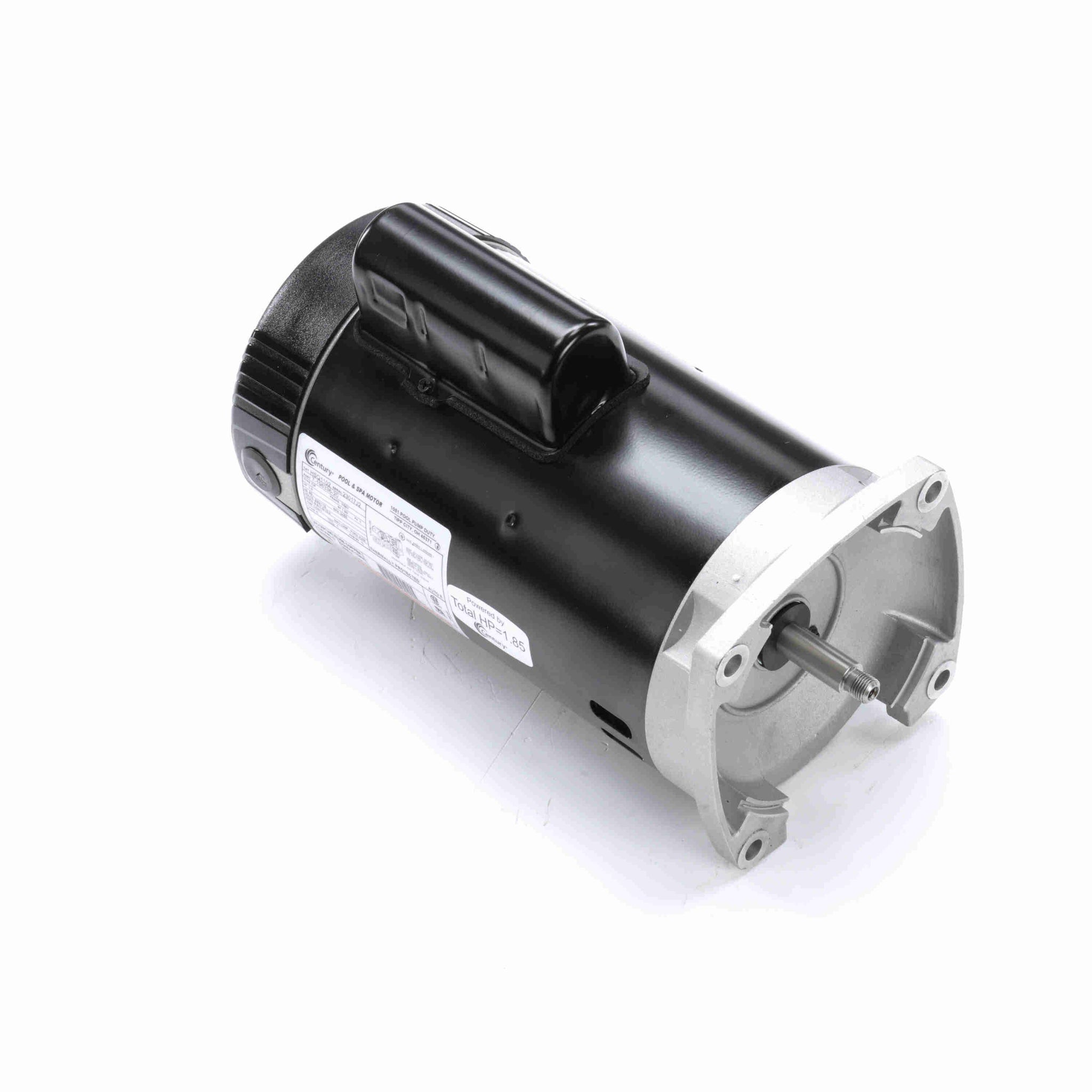 HSQ1102 - 1.0 HP Pool Pump Motor, 1 phase, 3600 RPM, 230/115 V, 56Y Frame, ODP - Hardware & Moreee