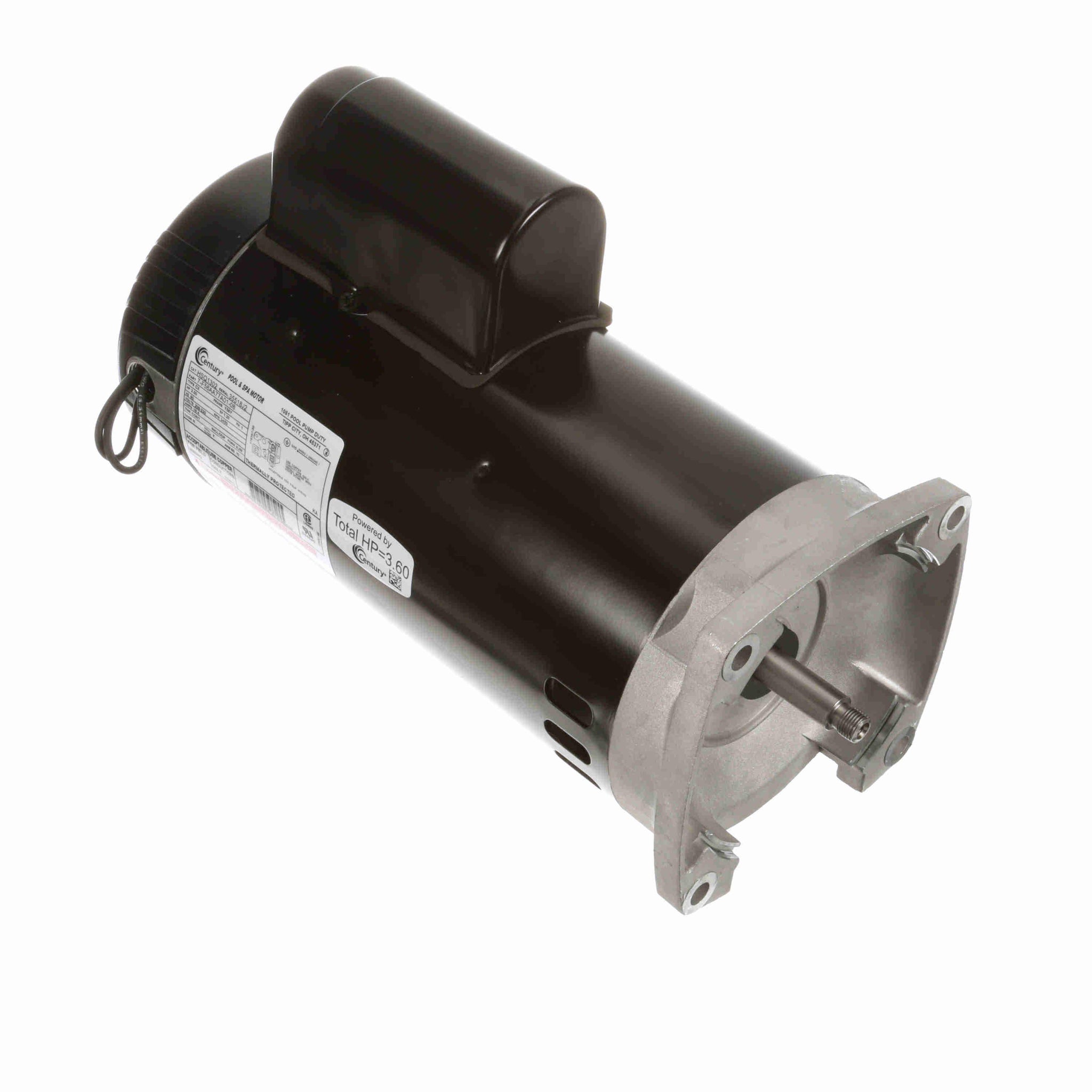 HSQ1302 - 3.00 HP Pool Pump Motor, 1 phase, 3600 RPM, 208-230 V, 56Y Frame, ODP - Hardware & Moreee