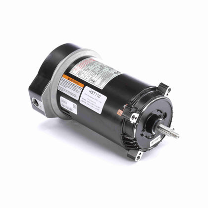 HST110 - 1.10 HP Pool Pump Motor, 1 phase, 3600 RPM, 230/115 V, 56J Frame, ODP